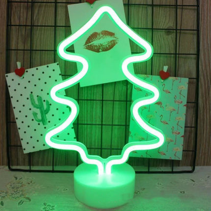 Cross-Border Desktop Neon Light – Decorative Modeling Lamp for Girl’s Room, Festive Atmosphere Night Light Ornament