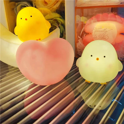 Romantic Love Night Light – Cute Bedside Lamp for Girls, Valentine’s Day Gift & Sleep Atmosphere Light