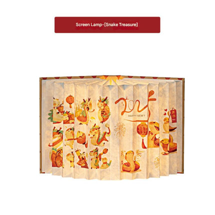 Creative Book Lamp – Portable Folding Lantern for Campus, University & Annual Meeting Gifts, New Year Cultural Decor