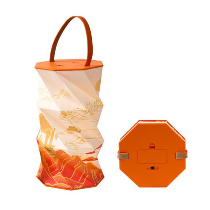 Creative Book Lamp – Portable Folding Lantern for Campus, University & Annual Meeting Gifts, New Year Cultural Decor
