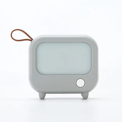 Creative DIY Retro Cartoon Night Light USB Rechargeable LED Bedside Table Lamp for Boys and Girls