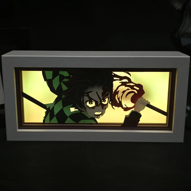 Anime Paper Sculpture Light