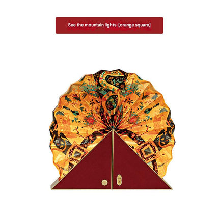 Creative Book Lamp – Portable Folding Lantern for Campus, University & Annual Meeting Gifts, New Year Cultural Decor