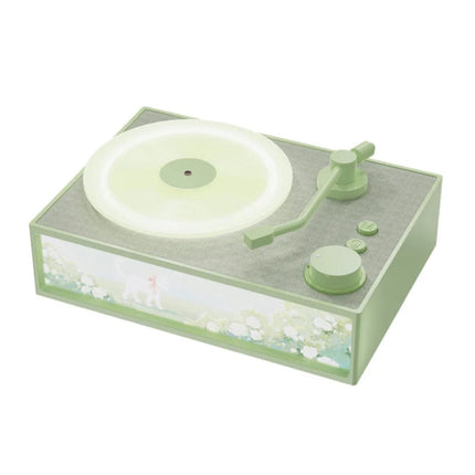 Retro Vinyl Bluetooth Speaker Aromatherapy Night Light Wireless Plug-in Audio with Radio Function