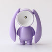 LD30A-Mini Straight Ear Rabbit Night Light-[Purple]