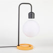 Flat Pole Black Moon Lamp With White Light (with wireless charging)