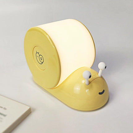 Children’s Cartoon Snail Night Light – Cute Mini LED Lamp for Bedroom, Dormitory, and Desktop Decoration
