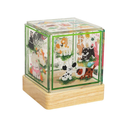 Puppy Night Light – Cute Acrylic USB Bedside Lamp, Atmospheric Bedroom Decor & Gift for Girls