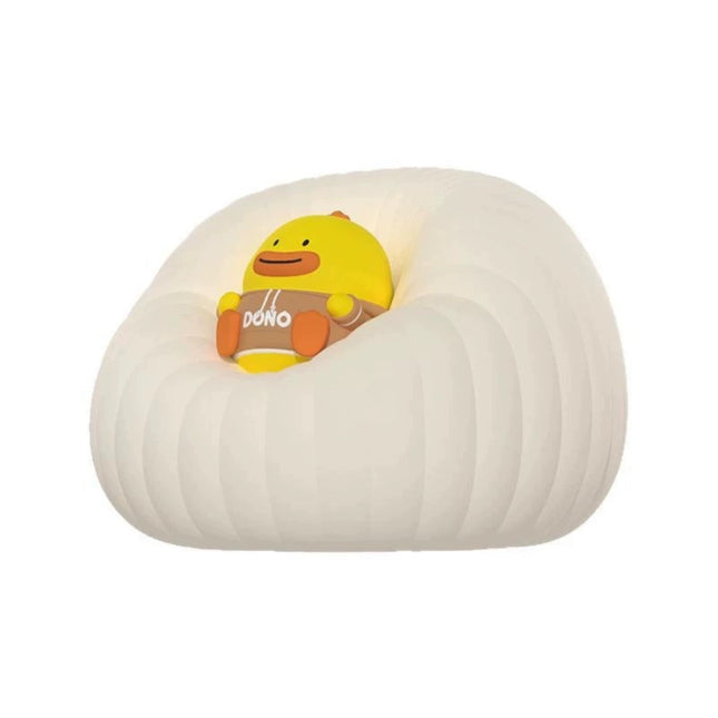 Cartoon Sofa Silicone Night Light Pat Lamp Bedside Bedroom Atmosphere Light with Three-Level Brightness Adjustment