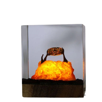 Resin Lord of the Rings Night Light Creative Crafts Ornament Atmosphere Lamp Birthday Valentine's Day Christmas Gift