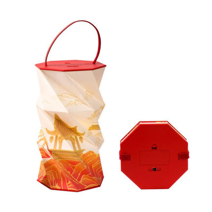 Creative Book Lamp – Portable Folding Lantern for Campus, University & Annual Meeting Gifts, New Year Cultural Decor