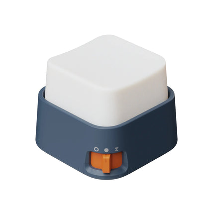 Mini Keyboard Night Light – Creative Rechargeable LED Desk Lamp & Decompression Atmosphere Light for Bedroom Bedside Decor