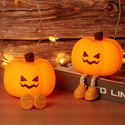 Halloween Ghost Night Light LED Pat Lamp Rechargeable Glow Atmosphere Light Halloween Decoration