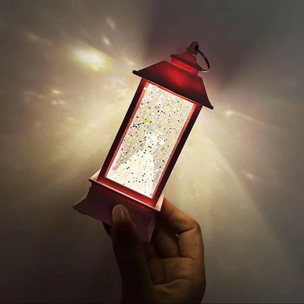 Quicksand Night Light White Phone Booth Luminous Atmosphere Lamp Retro Creative Ornament Chinese Valentine’s Day Wedding Gift