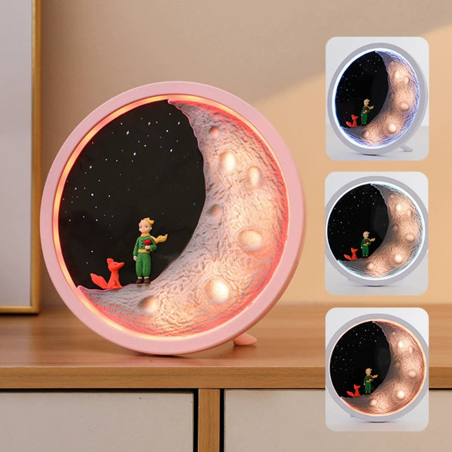 Little Prince Bluetooth Mini Speaker Wireless High-Quality Small Desktop Speaker Home Audio New Gift for Men and Women