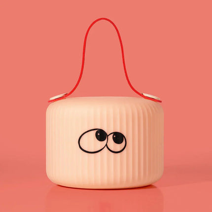 Creative Portable Silicone Lantern Night Light – Rechargeable Bedside Lamp For Cozy Sleep, Perfect Mid-Autumn Festival Gift
