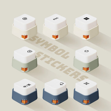 Mini Keyboard Night Light – Creative Rechargeable LED Desk Lamp & Decompression Atmosphere Light for Bedroom Bedside Decor