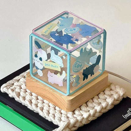 Puppy Night Light – Cute Acrylic USB Bedside Lamp, Atmospheric Bedroom Decor & Gift for Girls