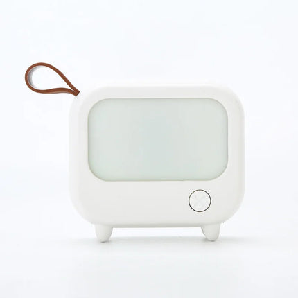 Creative DIY Retro Cartoon Night Light USB Rechargeable LED Bedside Table Lamp for Boys and Girls