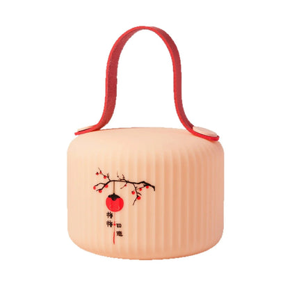 Creative Portable Silicone Lantern Night Light – Rechargeable Bedside Lamp For Cozy Sleep, Perfect Mid-Autumn Festival Gift