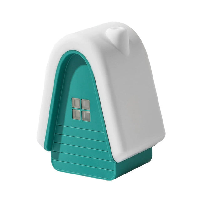 Green Snow House Night Light – Rechargeable Pat Lamp For Kids