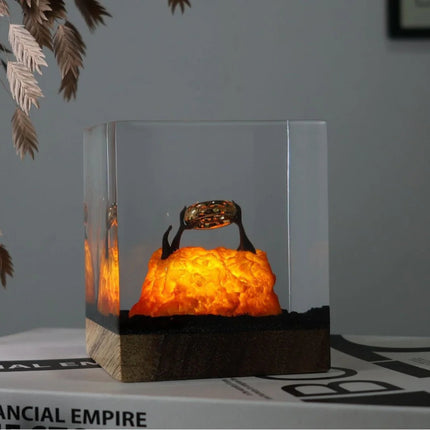 Resin Lord of the Rings Night Light Creative Crafts Ornament Atmosphere Lamp Birthday Valentine's Day Christmas Gift