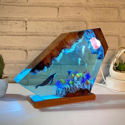 Ocean Glow Whale Shark Lamp

