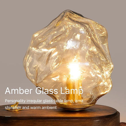 Optical Ice Stone Lamp