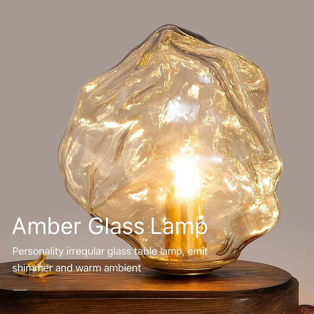 Optical Ice Stone Lamp