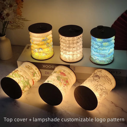 Origami Paper Table Lamp

