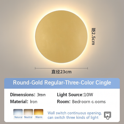 Outdoor decorative round lamp stainless


