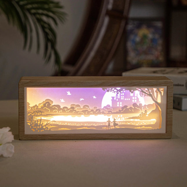 Personalized Shadow Box Lamp