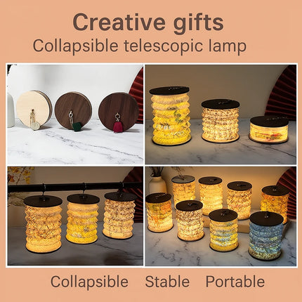 Portable Folding Paper Lamp

