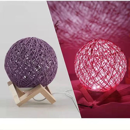 Portable Rubberball Night Light

