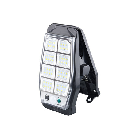 Portable solar clamp lamp

