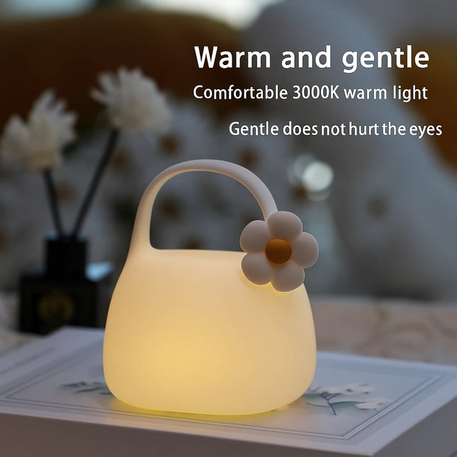 Purse shaped night lamp

