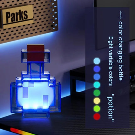 Rechargeable Minecraft Lamp

