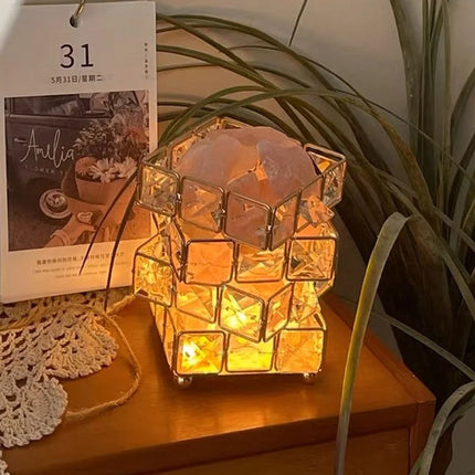 Rechargeable Rubik’s Cube Lamp

