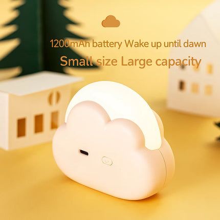 Rechargeable cloud night lamp

