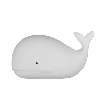 Rechargeable whale LED night light


