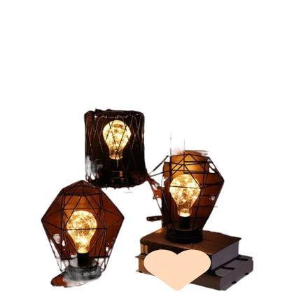 Retro Iron Cage Lamp

