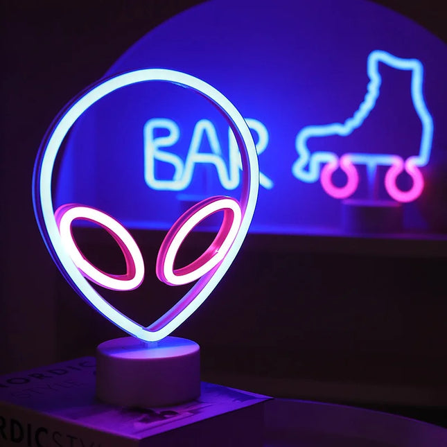 Retro Neon Lamps