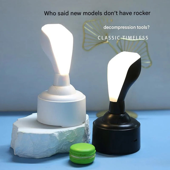 Retro toggle lamp design


