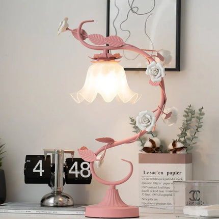 Romantic 3D Floral Lamp

