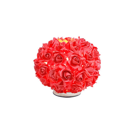 Rose shaped table lamp


