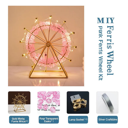 Rotating Ferris Wheel Lamp

