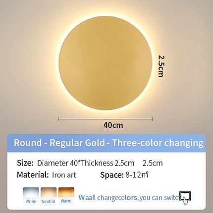 Round wall sconce IP67

