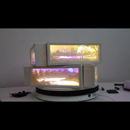 Shadow Cutout LED Lamp

