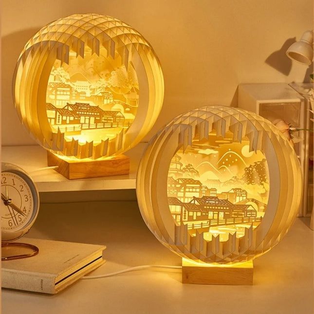Shadow Paper Lamp

