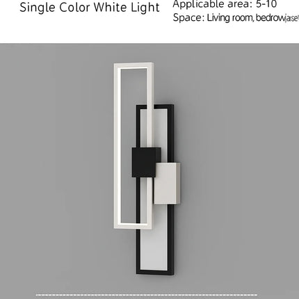 Sleek entryway rectangle light

